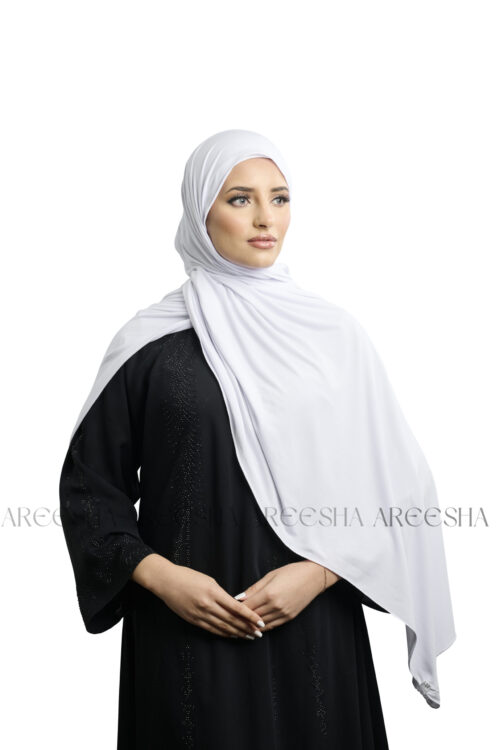 White Jersey Hijab